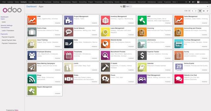 Odoo applications Odoo applications