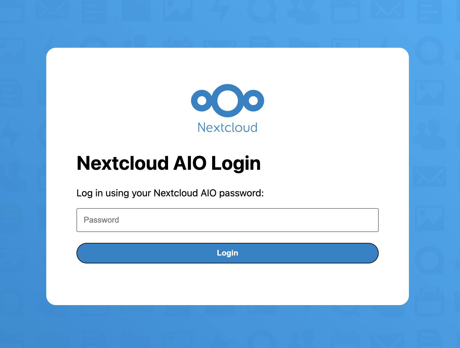 Nextcloud Login