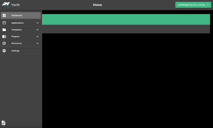 Yacht Dashboard Yacht Dashboard